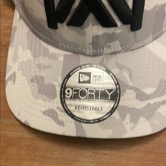 PXG White Camo Cap with Black Logo - Picture 2 of 4